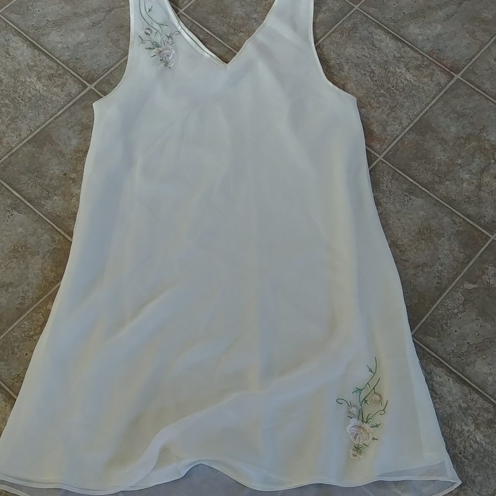 Beautiful embroidered slip dress
